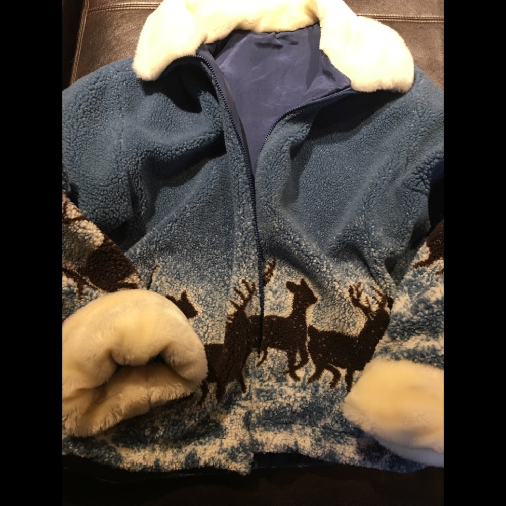 Reindeer print Jacket